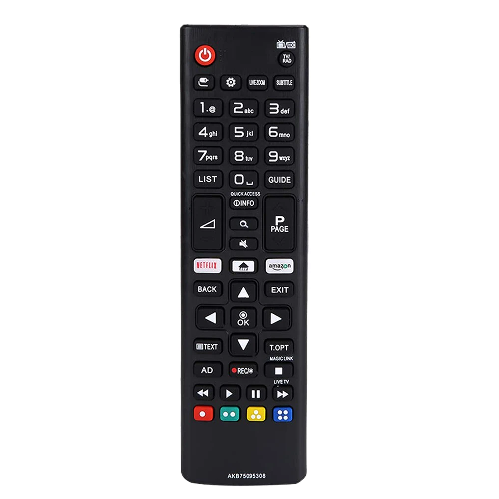 Universal Wireless Remote Control AKB75095308 Smart Remote Replacement Controller for LG TV AKB73756510/AKB73756502/AKB73615303
Universal Wireless Remote Control AKB75095308 Smart Remote Replacement Controller for LG TV AKB73756510/AKB73756502/AKB73615303