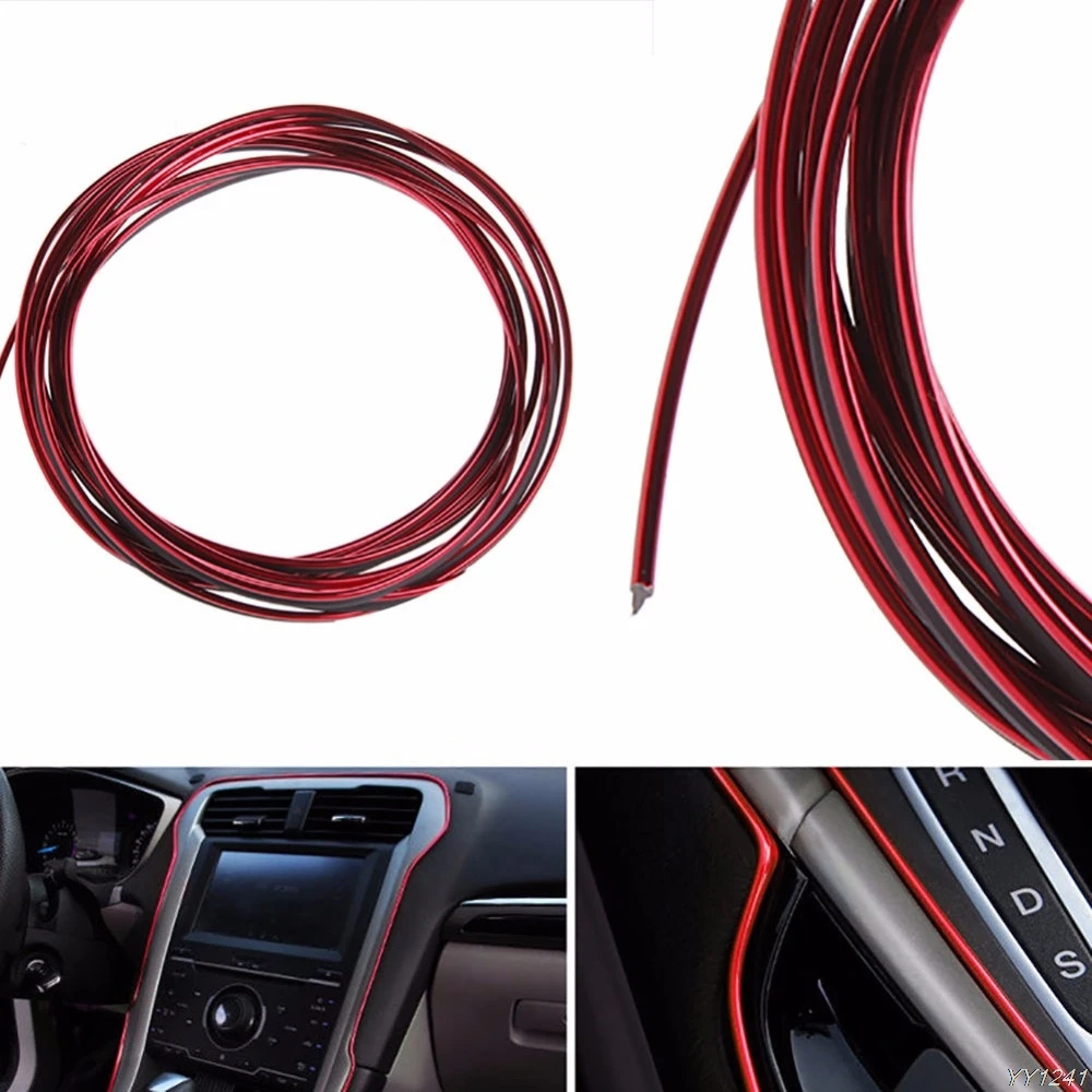5M Car Door Dashboard Air Outlet Steering-wheel Styling Interior Decoration Line Strips Car-styling Car Sticker Auto Accessories
5M Car Door Dashboard Air Outlet Steering-wheel Styling Interior Decoration Line Strips Car-styling Car Sticker Auto Accessories
