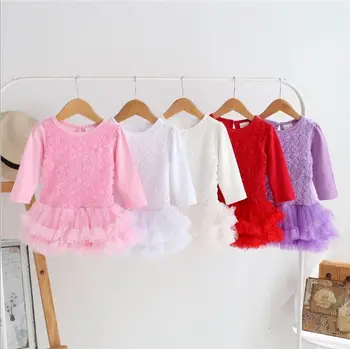 baby Girl Dress Romper infant girls Sweet beautiful flowers Mesh Cake Dress Newborns Birthday Princess Dresses Body Clothes
baby Girl Dress Romper infant girls Sweet beautiful flowers Mesh Cake Dress Newborns Birthday Princess Dresses Body Clothes