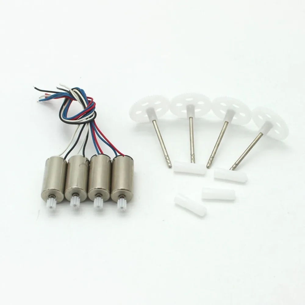 Quadcopter Replacement Spare Parts 2 CW + 2 CCW Engine Motors with Gears for SYMA X5SW X5SC X5HC X5HW RC Drone Model Toys Parts
Quadcopter Replacement Spare Parts 2 CW + 2 CCW Engine Motors with Gears for SYMA X5SW X5SC X5HC X5HW RC Drone Model Toys Parts