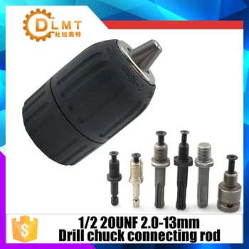 2-13mm Self Locking Keyless Drill Chuck Adapter Keyless Chuck Fits Drills 13mm 1/2" Electric Drills For Impact Drill
2-13mm Self Locking Keyless Drill Chuck Adapter Keyless Chuck Fits Drills 13mm 1/2" Electric Drills For Impact Drill