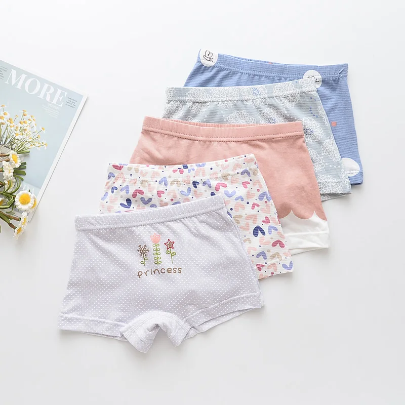 5Pcs/lot Girls Cotton Boxer Briefs Girls Panties Boxer Shorts Underpants Children's Panties Kids Underwear For 2-14 Years GU202
5Pcs/lot Girls Cotton Boxer Briefs Girls Panties Boxer Shorts Underpants Children's Panties Kids Underwear For 2-14 Years GU202