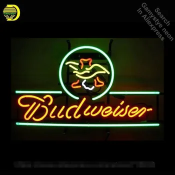 Neon Sign for 5BUDEA Budweise Eagle Neon Bulbs sign handcraft Glass tubes Decorate Beer Room light up signs made to order
Neon Sign for 5BUDEA Budweise Eagle Neon Bulbs sign handcraft Glass tubes Decorate Beer Room light up signs made to order
