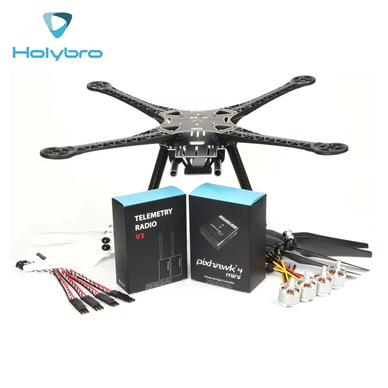 Holybro Pixhawk 4 Mini S500 Kit 480mm Wheelbase RC Quadcopter FPV Racing Drone W/ Pixhawk 4 Mini Autopilot 
Holybro Pixhawk 4 Mini S500 Kit 480mm Wheelbase RC Quadcopter FPV Racing Drone W/ Pixhawk 4 Mini Autopilot