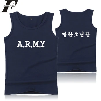 ARMY Korean Name Tank Tops Print Hip Hop Summer Sleeveless Men/Women Workout Casual Style Clothes Plus Size
ARMY Korean Name Tank Tops Print Hip Hop Summer Sleeveless Men/Women Workout Casual Style Clothes Plus Size