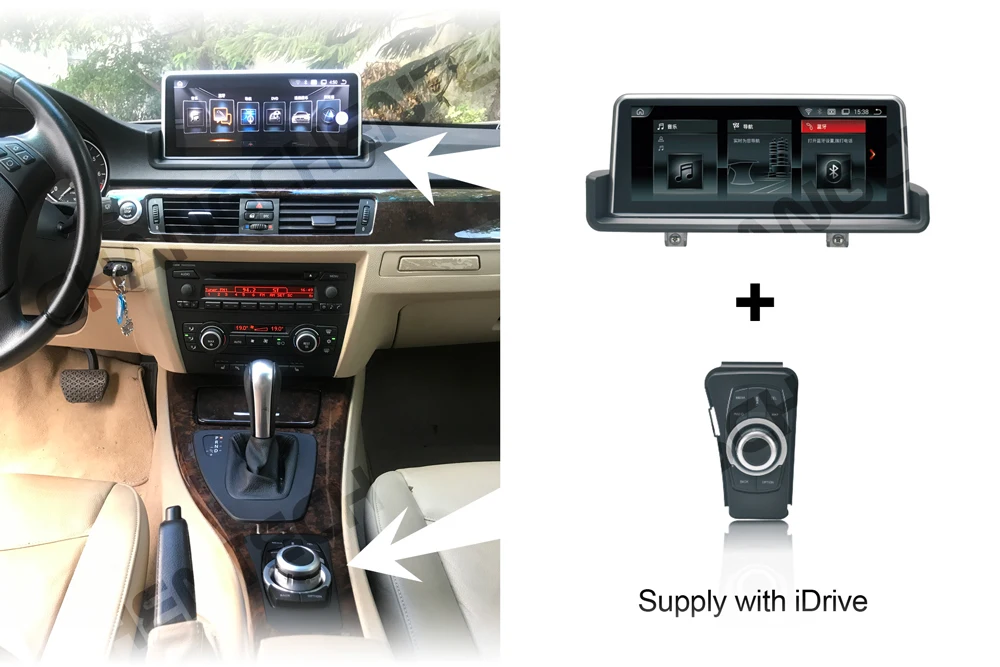 Excellent Px6 For BMW e90 Android 9.0 64G 3 series E91 E92 E93 w iDrive Car GPS Radio e90 Multimedia Built in Bluetooth TV WiFi DVR LHD24 1