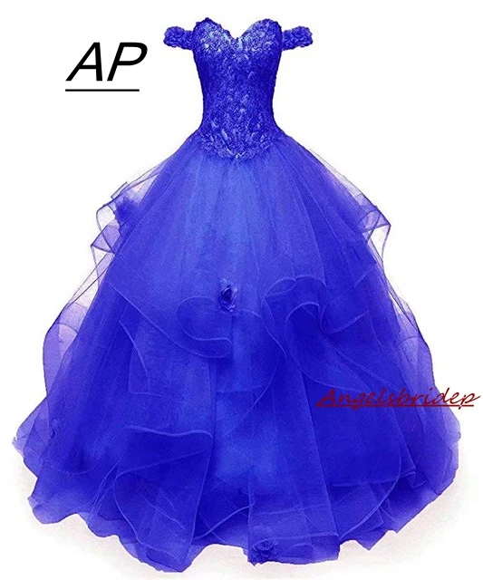 Royal Blue Ball Gown Quinceanera Dresses 2019 For 15 Years Beaded Sequins Tulle Sweet 16 Dresses Formal Princess Party Dresses
Royal Blue Ball Gown Quinceanera Dresses 2019 For 15 Years Beaded Sequins Tulle Sweet 16 Dresses Formal Princess Party Dresses