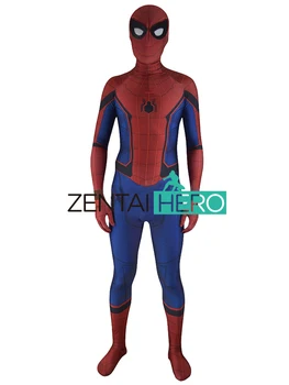 ZentaiHero 2017 Homecoming Spiderman Costume 3D Printed Cosplay Zentai Suit Home coming Spider-Man Coser Costume Custom Made
ZentaiHero 2017 Homecoming Spiderman Costume 3D Printed Cosplay Zentai Suit Home coming Spider-Man Coser Costume Custom Made