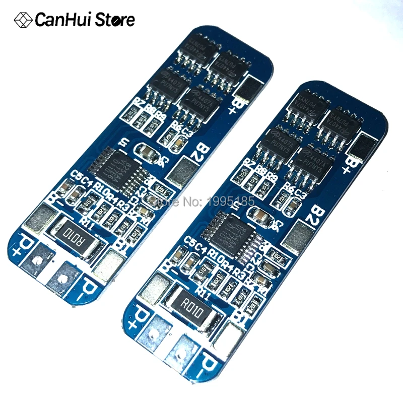 HX-3S-01 3S 10A 12V Lithium Battery Charger Protection Board Module for 18650 Lipo Li-ion Battery Cell Charging BMS 11.1V 12.6V
HX-3S-01 3S 10A 12V Lithium Battery Charger Protection Board Module for 18650 Lipo Li-ion Battery Cell Charging BMS 11.1V 12.6V