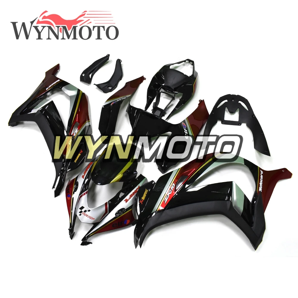 Black Red Silver Complete Fairing Kit For Kawasaki ZX-10R ZX10R 2016 2017 Motorcycle ABS Plastic Injection Body Kit Cowlings New
Black Red Silver Complete Fairing Kit For Kawasaki ZX-10R ZX10R 2016 2017 Motorcycle ABS Plastic Injection Body Kit Cowlings New