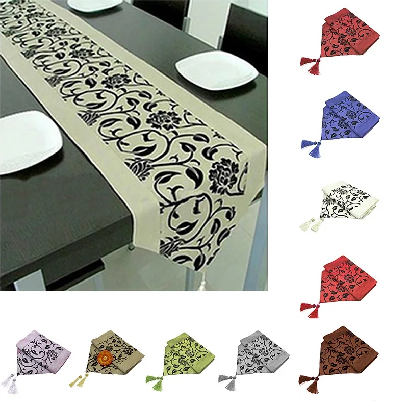 1Pc 190*28.5cm Multicolor Table Runner Flower Tablecloth Wedding Kitchen Utensils Christmas Xmas Home Decor Party Supplies
1Pc 190*28.5cm Multicolor Table Runner Flower Tablecloth Wedding Kitchen Utensils Christmas Xmas Home Decor Party Supplies