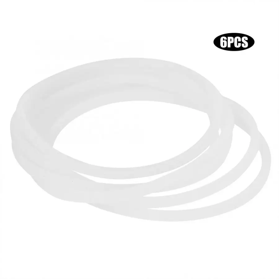6Pcs Replacement Gaskets Rubber Seal Ring For Magic Bullet Flat/Cross Blade Kitchen Cooking Tools
6Pcs Replacement Gaskets Rubber Seal Ring For Magic Bullet Flat/Cross Blade Kitchen Cooking Tools