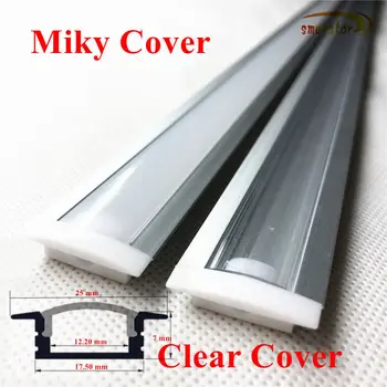 50cm embedded led bar light Shell U shape aluminum housing milky clear cover connector end cover 0.5m channel for LED strip #8
50cm embedded led bar light Shell U shape aluminum housing milky clear cover connector end cover 0.5m channel for LED strip #8