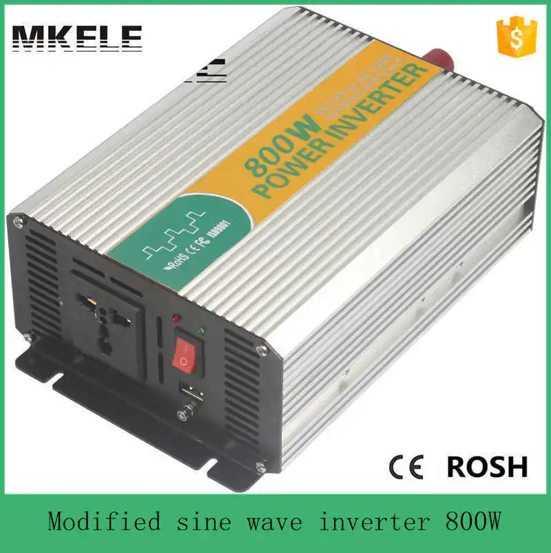 MKM800-121G modified 800w off grid 12v to 110/120vac inverter power inverter for vehicle off grid inverter for universal use
MKM800-121G modified 800w off grid 12v to 110/120vac inverter power inverter for vehicle off grid inverter for universal use