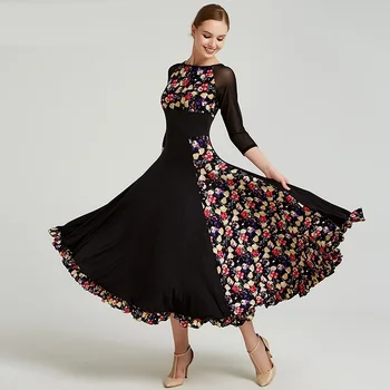 print standard ballroom dress standard dance dresses flamenco dress dance wear spanish costume ballroom waltz dress fringe
print standard ballroom dress standard dance dresses flamenco dress dance wear spanish costume ballroom waltz dress fringe