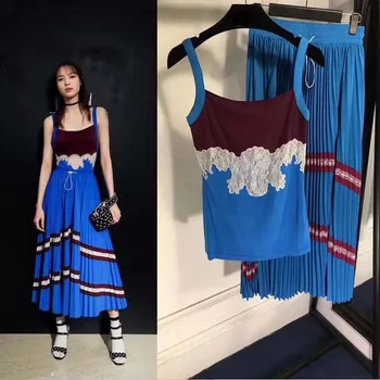 2018 the new women's suit sexy dress fashion two piece set summer boho show models women dress sarafans 2 piece set women
2018 the new women's suit sexy dress fashion two piece set summer boho show models women dress sarafans 2 piece set women