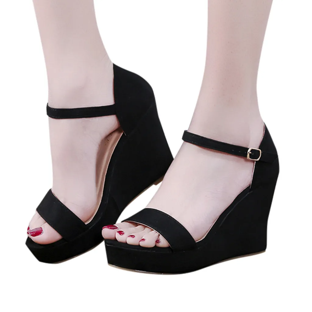 SAGACE Wedge High Heel Sandals Women Fashion Women Thick Bottom Sandals Sexy Open Toe Platform Gladiator Wedge High Heel
SAGACE Wedge High Heel Sandals Women Fashion Women Thick Bottom Sandals Sexy Open Toe Platform Gladiator Wedge High Heel