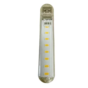 1pcs Mini USB LED Night Light 8LEDs 5V Bulb Cold White Lamp for Reading Gadget Notebook Power Bank Computer Laptop
1pcs Mini USB LED Night Light 8LEDs 5V Bulb Cold White Lamp for Reading Gadget Notebook Power Bank Computer Laptop