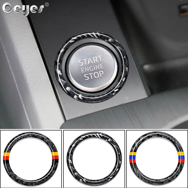 Ceyes Carbon Fibre Auto One-Button Key Start Stop Interior Decoration Circle Car Styling Case For Audi A4L A6L Q5 Ignition Ring
Ceyes Carbon Fibre Auto One-Button Key Start Stop Interior Decoration Circle Car Styling Case For Audi A4L A6L Q5 Ignition Ring