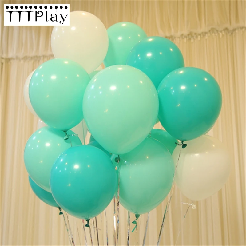 Tiffany Blue Balloons 20pc 10 Inch Thick 2.2 g Wedding Decorations Ballons Inflatable Birthday Balloons Party Supplies Wholesale
Tiffany Blue Balloons 20pc 10 Inch Thick 2.2 g Wedding Decorations Ballons Inflatable Birthday Balloons Party Supplies Wholesale