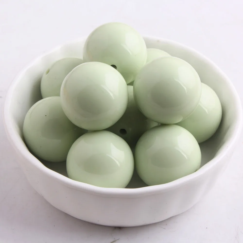 Kwoi vita Grass Green Color Chunky 20MM 100pcs A lot Acrylic Solid Gumball Beads for Bubble Chunky Little Girl Jewelry
Kwoi vita Grass Green Color Chunky 20MM 100pcs A lot Acrylic Solid Gumball Beads for Bubble Chunky Little Girl Jewelry