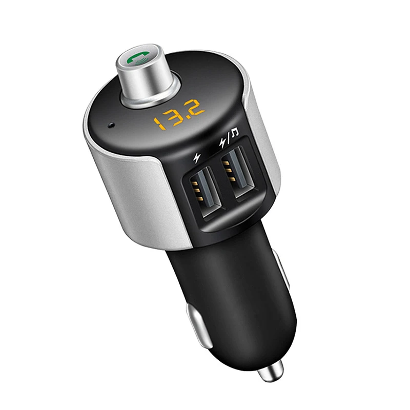 5V 3.4A 2USB Handsfree Car Charger Wireless Built-in stereo FM Transmitter with MP3 player function for bluetooth stereo devices
5V 3.4A 2USB Handsfree Car Charger Wireless Built-in stereo FM Transmitter with MP3 player function for bluetooth stereo devices