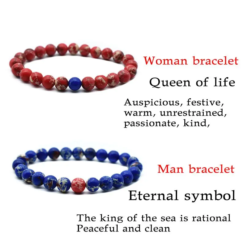 Ice and Fire Stone Charm Couples Vintage Bracelet Women Men Fashion Natural Stone Yin Yang Beaded Bracelets King Of The Sea
Ice and Fire Stone Charm Couples Vintage Bracelet Women Men Fashion Natural Stone Yin Yang Beaded Bracelets King Of The Sea