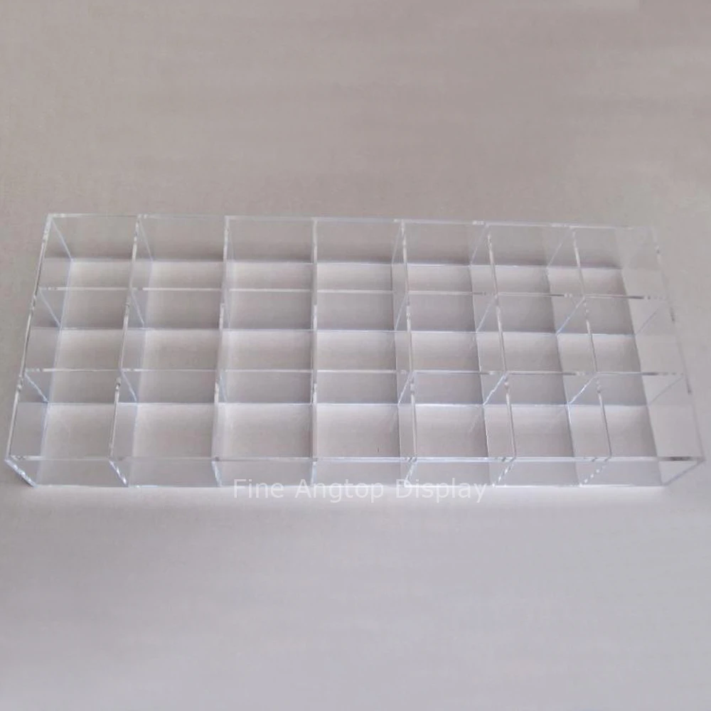 21 Grids Transparent Acrylic Jewelry Bead Ring Earring Storage Box Plexiglass Small Container
21 Grids Transparent Acrylic Jewelry Bead Ring Earring Storage Box Plexiglass Small Container