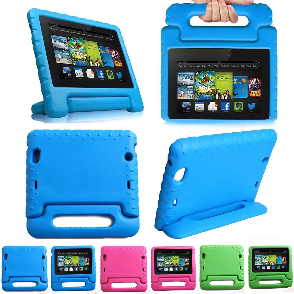 Kids Children Shockproof Case Handle Stand Cover For Amazon Kindle Fire 7 7'' 2015 2017 Release EVA Foam Protective Tablet Case
Kids Children Shockproof Case Handle Stand Cover For Amazon Kindle Fire 7 7'' 2015 2017 Release EVA Foam Protective Tablet Case