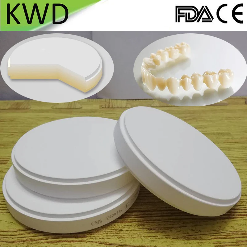 1 Piece A2/A3 Zirconia Block OD98mm*22-25mm Dental Lab Zirconium Disk for CAD Cam Milling Machine Wieland System
1 Piece A2/A3 Zirconia Block OD98mm*22-25mm Dental Lab Zirconium Disk for CAD Cam Milling Machine Wieland System