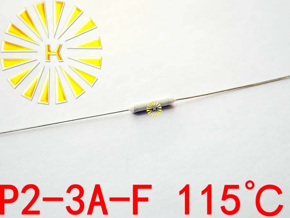 100% Original P2-3A-F 115 degree Thermal-Links 3A 250V Resistance Temperature Fuse x 100PCS FREE SHIPPING
100% Original P2-3A-F 115 degree Thermal-Links 3A 250V Resistance Temperature Fuse x 100PCS FREE SHIPPING