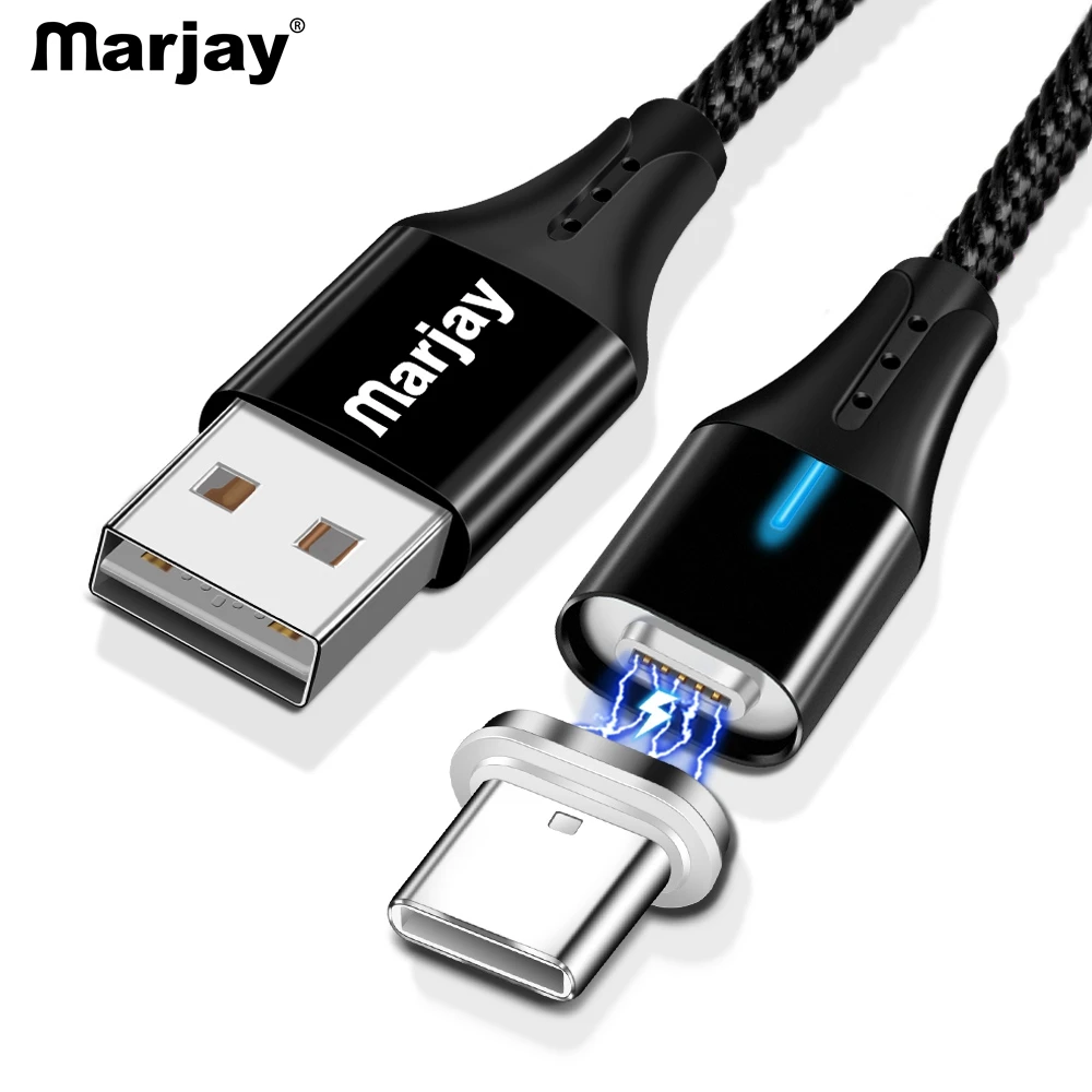 Magnetic Charging Wire USB Type C Cable for Xiaomi mi 9 Samsung S10 3A Quick 3.0 Charge Type-C Cord USB C Cable Magnetic Charger
Magnetic Charging Wire USB Type C Cable for Xiaomi mi 9 Samsung S10 3A Quick 3.0 Charge Type-C Cord USB C Cable Magnetic Charger