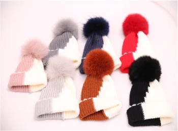 Brand New Warm Baby Boy Girl Pom Hat Winter Warm Crochet Knitting Bobble Beanie Cap Fashion Hairy Ball Patchwork Hats
Brand New Warm Baby Boy Girl Pom Hat Winter Warm Crochet Knitting Bobble Beanie Cap Fashion Hairy Ball Patchwork Hats
