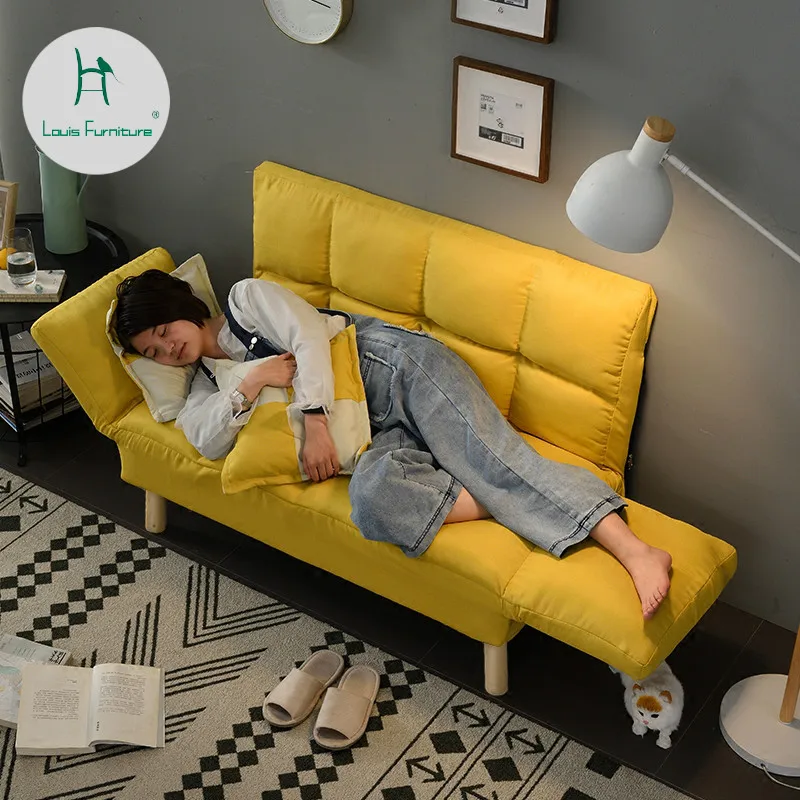 Louis Fashion Living Room Sofas Lazy Floor Balcony Small Apartment Bedroom Double Cloth Foldable Simple Modern Minimalist
Louis Fashion Living Room Sofas Lazy Floor Balcony Small Apartment Bedroom Double Cloth Foldable Simple Modern Minimalist