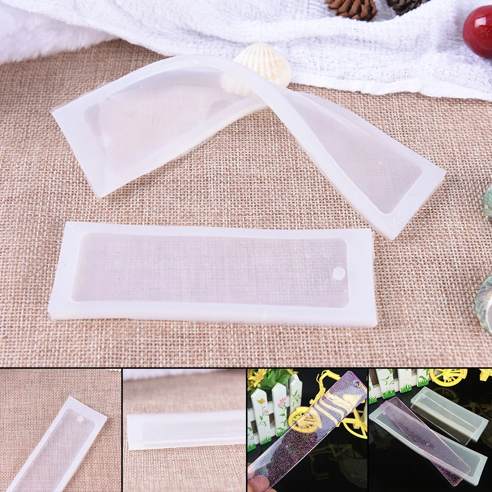 Size S L Rectangle Bookmark Silicone Mold with Holes Epoxy Resin Jewelry Craft Making
Size S L Rectangle Bookmark Silicone Mold with Holes Epoxy Resin Jewelry Craft Making