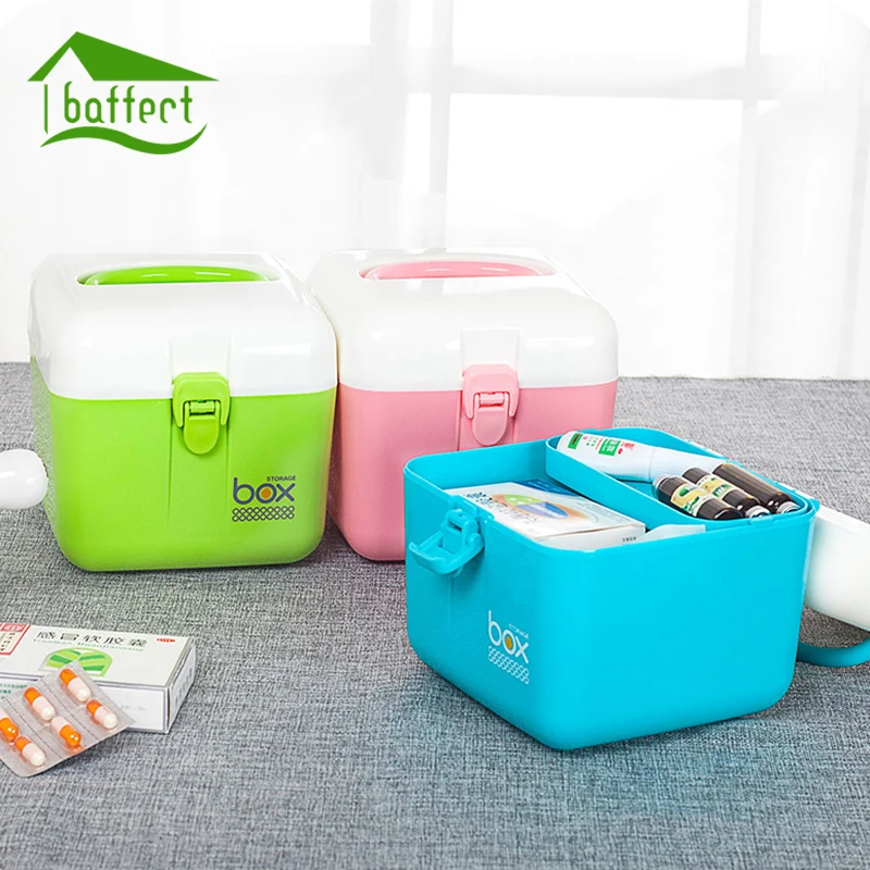 New Colorful Plastic Multifunctional Portable Storage Box Two Layers Save Space Medicine Box Children Painting Toolbox
New Colorful Plastic Multifunctional Portable Storage Box Two Layers Save Space Medicine Box Children Painting Toolbox