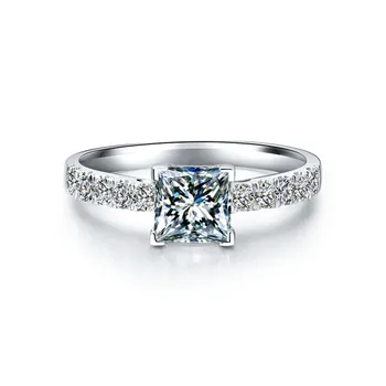 Fancy 1Ct Moissantie Ring Solid 750 White Gold Rings for Women Engagement Wedding Bridal Rings for Lady Quality Guarantee!
Fancy 1Ct Moissantie Ring Solid 750 White Gold Rings for Women Engagement Wedding Bridal Rings for Lady Quality Guarantee!
