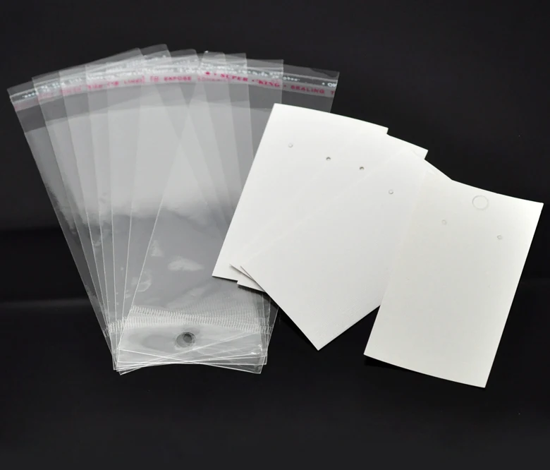 DoreenBeads 15 Sets Ear Hooks Earring Display Cards 9cmx5cm W/ Self Adhesive Bags 15cmx6cm
DoreenBeads 15 Sets Ear Hooks Earring Display Cards 9cmx5cm W/ Self Adhesive Bags 15cmx6cm
