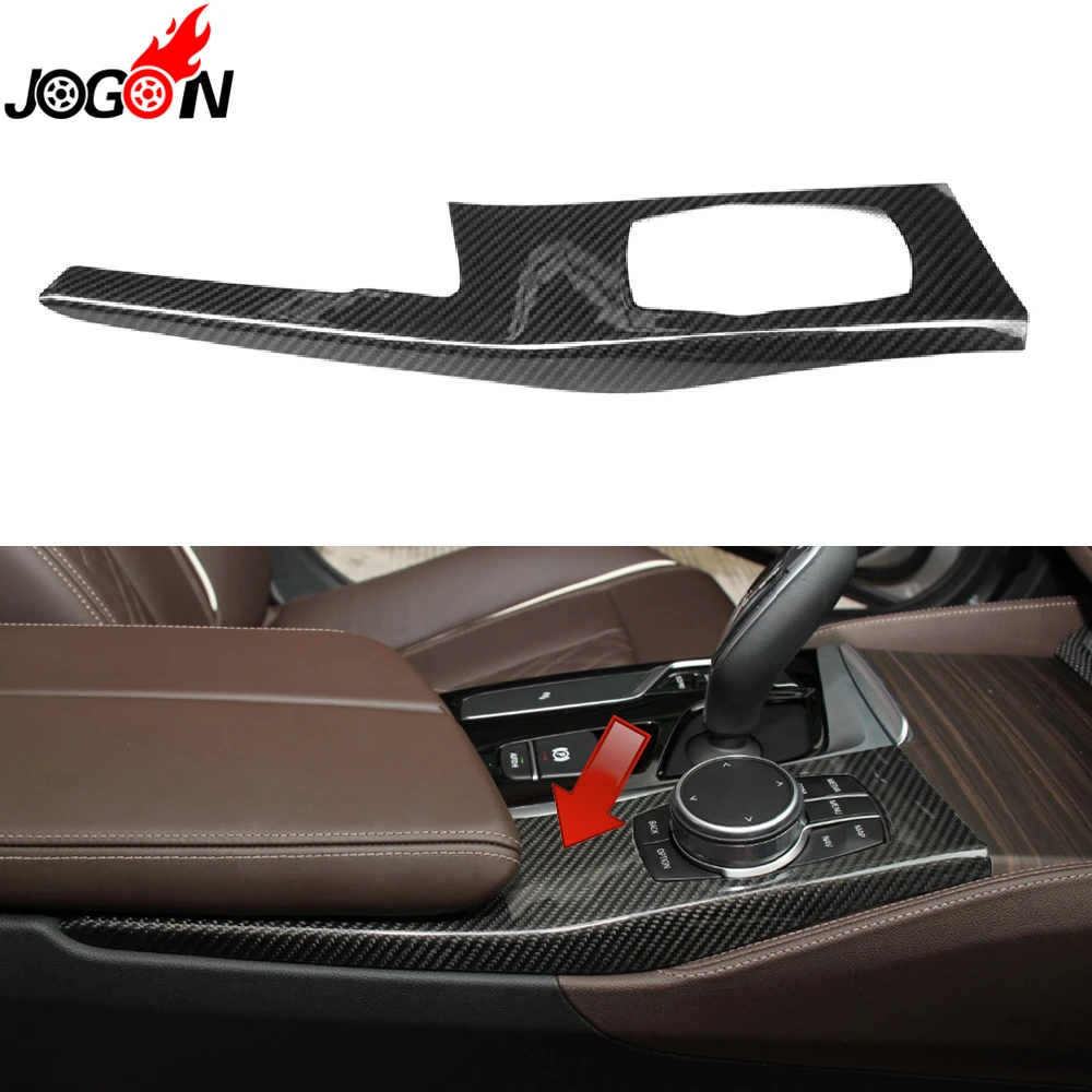 LHD 100% Real Carbon Fiber For BMW 5 Series G30 G38 2017 2018 Car Interior Gear Media Control Switch Button Panel Cover Trim
LHD 100% Real Carbon Fiber For BMW 5 Series G30 G38 2017 2018 Car Interior Gear Media Control Switch Button Panel Cover Trim