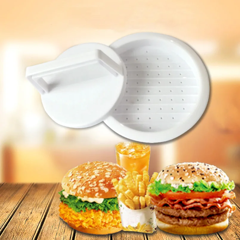 1 Set Plastic Hamburger Meat Press Tool Round Shape Meat Beef Burger Stuffer Patty Maker Mold Meat & Poultry Tools Kitchen Tools
1 Set Plastic Hamburger Meat Press Tool Round Shape Meat Beef Burger Stuffer Patty Maker Mold Meat & Poultry Tools Kitchen Tools