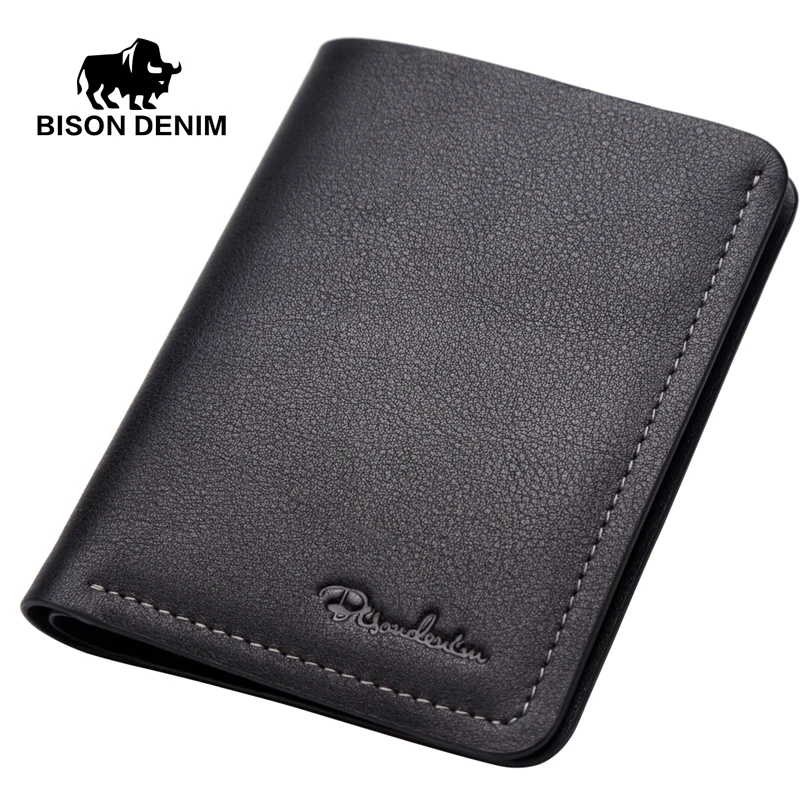 BISON DENIM Genuine Cow Leather Handmade Mens Wallets Male Bifold Card Holder Short Cowhide Purse Leather Wallet For Men N4386
BISON DENIM Genuine Cow Leather Handmade Mens Wallets Male Bifold Card Holder Short Cowhide Purse Leather Wallet For Men N4386