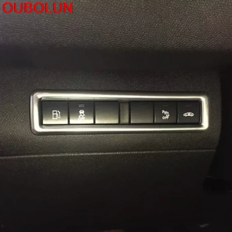 OUBOLUN Car Styling ABS Chrome Fog Lamp Light Switch Button Knob Frame Trim Auto Accessories For PEUGEOT 308 2014 2015 2016
OUBOLUN Car Styling ABS Chrome Fog Lamp Light Switch Button Knob Frame Trim Auto Accessories For PEUGEOT 308 2014 2015 2016