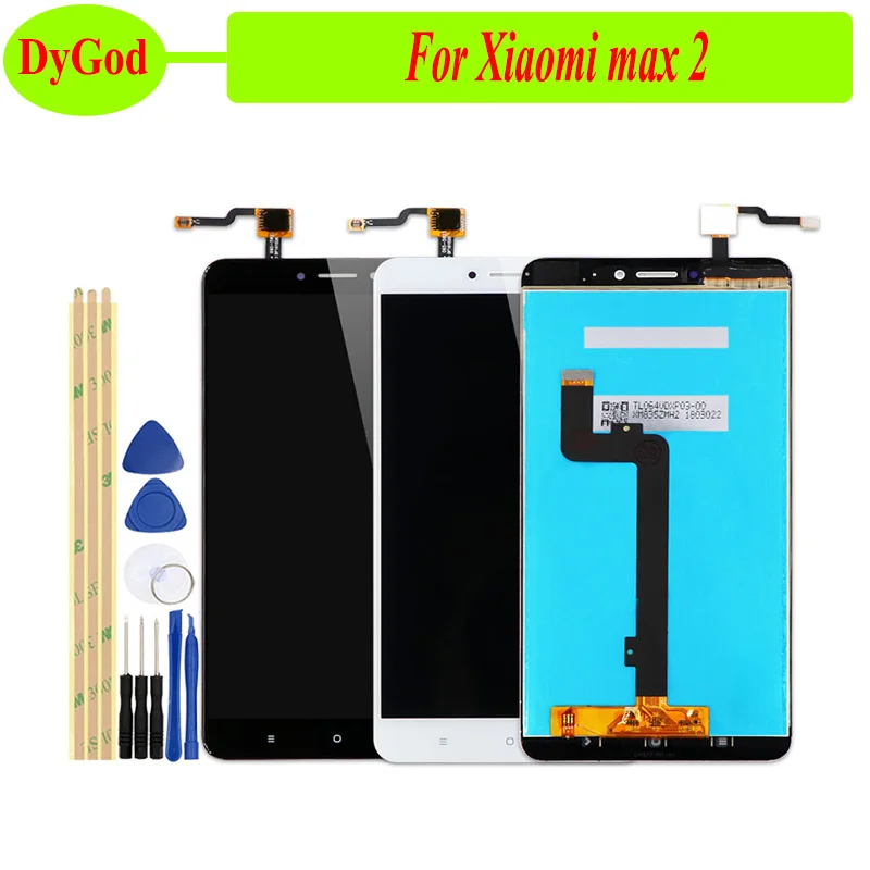 DyGod для Xiaomi Max 2 ЖК дисплей сенсорный полный дигитайзер запасная часть Mi экран +