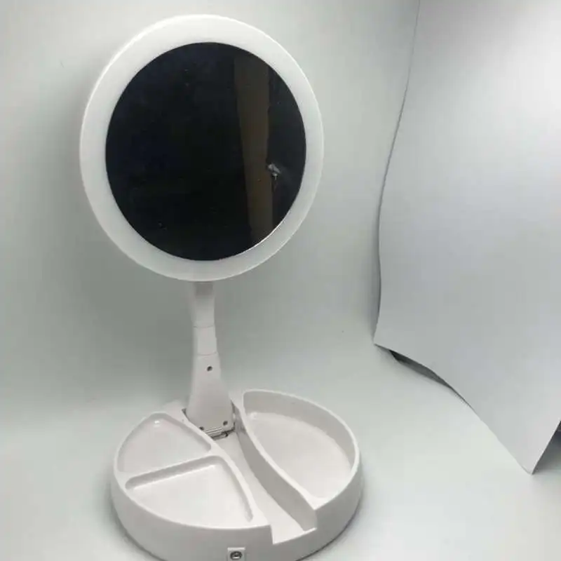 Makeup mirror with lamp desktop folding portable dormitory desktop LED desk lamp girl heart princess mirror lo825548
Makeup mirror with lamp desktop folding portable dormitory desktop LED desk lamp girl heart princess mirror lo825548