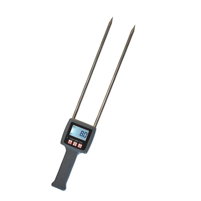 Portable TK-100 Moisture Meter Digital TK100 Humidity Tester for Herbs, grass, wheat bran, animal feed, fiber material 0-80%
Portable TK-100 Moisture Meter Digital TK100 Humidity Tester for Herbs, grass, wheat bran, animal feed, fiber material 0-80%