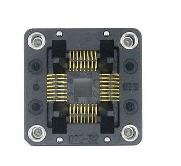 Бесплатная доставка 2 шт. QFP32 TQFP32 FQFP32 PQFP32 Φ En plas IC тестовый сгорающий разъем шаг 0 8