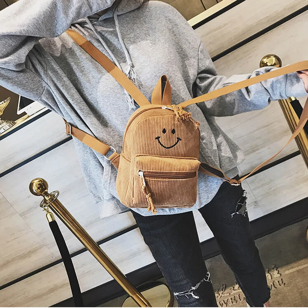 2019 Brand New Women Girls Solid Small Shoulder Bag Travel Fashion Corduroy Backpack Jan11
2019 Brand New Women Girls Solid Small Shoulder Bag Travel Fashion Corduroy Backpack Jan11