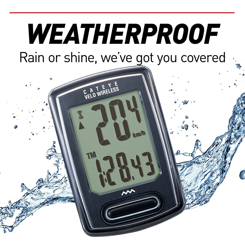 Bike Cycling Speedometer Computer for Bicycle Waterproof Kilometers Odometer Bicycle Accessory CATEYE Wireless Cycle Computer
Bike Cycling Speedometer Computer for Bicycle Waterproof Kilometers Odometer Bicycle Accessory CATEYE Wireless Cycle Computer