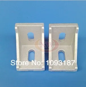 20PCS/LOT SB3030-6 Corner Fitting Angle 30x30 Decorative Brackets Aluminum Profile Accessories L Connector Fasten connector
20PCS/LOT SB3030-6 Corner Fitting Angle 30x30 Decorative Brackets Aluminum Profile Accessories L Connector Fasten connector