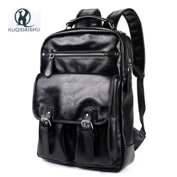 PU Leather Men Backpack Student Bag Vintage Multifunction Slight School Bags For Teenagers Travel Student Bag escolar Bagpack
PU Leather Men Backpack Student Bag Vintage Multifunction Slight School Bags For Teenagers Travel Student Bag escolar Bagpack